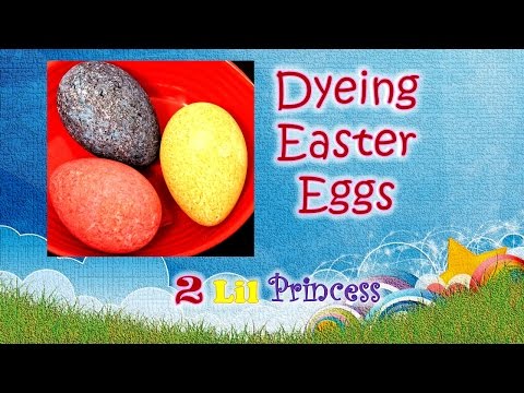 Easter Egg Dyeing - Coloring Easter eggs