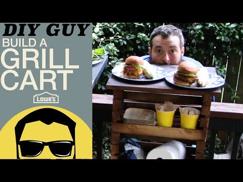 Easy Build Grill Cart