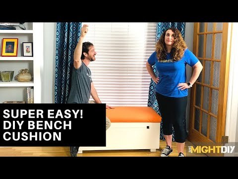 Easy DIY: Make a Bench Cushion in Under an Hour