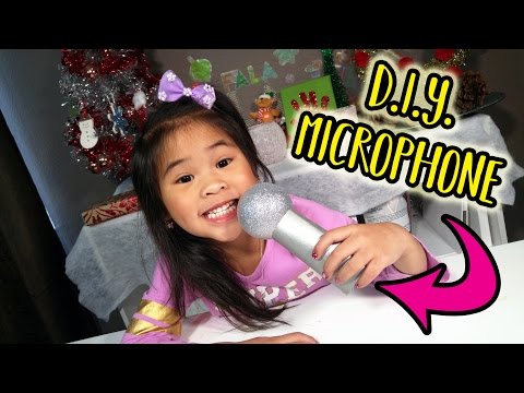 Easy DIY Microphone! | Sing Movie Craft Tutorial