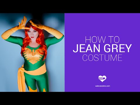 Easy Halloween Costume / Jean Grey