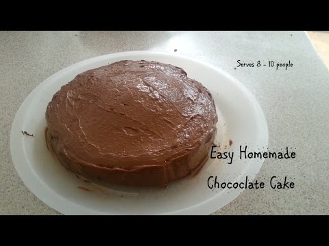 Easy Homemade Chocolate Cake