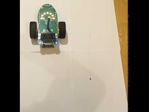 Easy Micro:Bit Rover - GiggleBot Drawing a Square