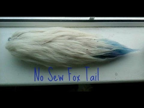 Easy No Sew Foxtail DIY