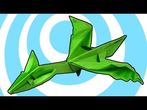 Easy Origami Dragon A4 Instructions