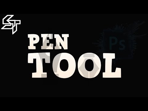 Easy Pen Tool for Beginners Tutorial - Photoshop