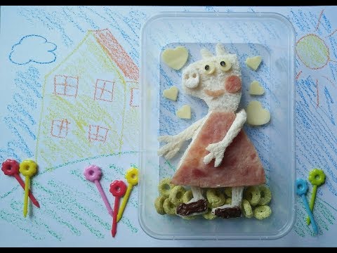 Easy Peppa Pig Bento Recipe Snack box for Kids