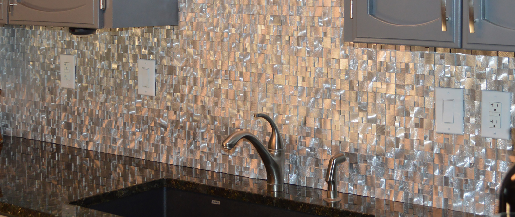 Eden Mosaic Tile Aluminum Metal Kitchen Backsplash Tile Cropped.jpg