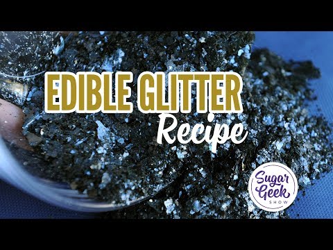 Edible Glitter Recipe (easy) Sugar Geek Show