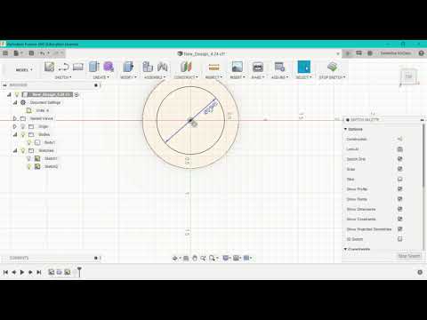 Edit Dimensions in Fusion360