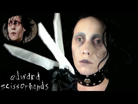 Edward Scissorhands Makeup tutorial