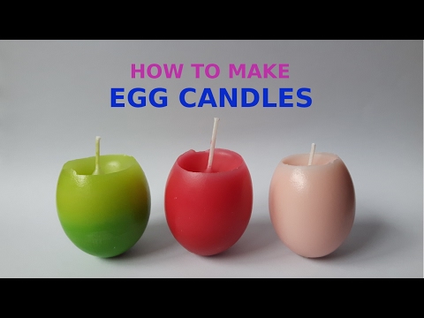 Egg candle - How to make at home