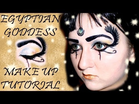 Egyptian Goddess/Princess make up tutorial by Fin!