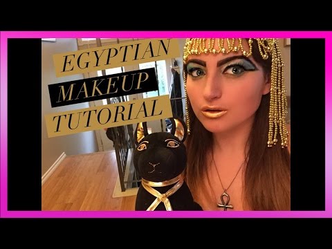 Egyptian Inspired Halloween Makeup Tutorial