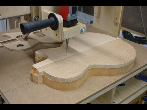 Electric Guitar body on the 3D Router (part2)