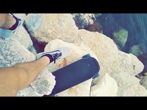 Electric Longboard Cruising (Custom Build)