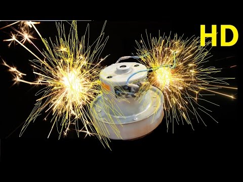 Electric Motor Sparking Smoking