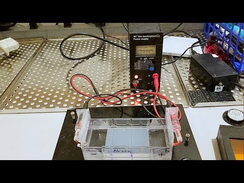 Electrophoresis power supply