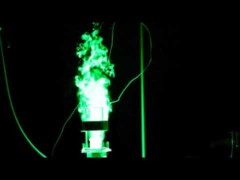 Electrostatic Wind with Liquid Nitrogen