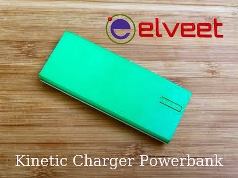 Elveet. Kinetic Charger Powerbank