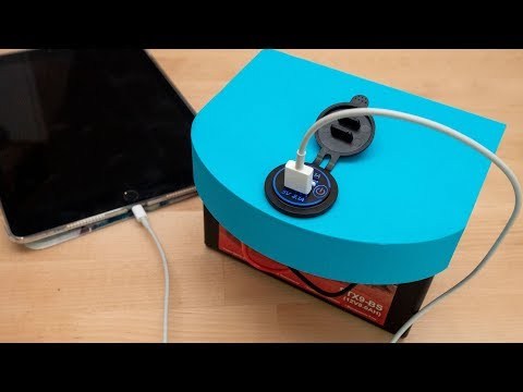 Emergency USB Power Source (3D Printed) // Becky Stern