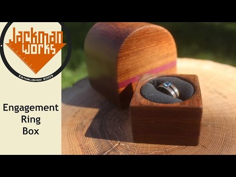 Engagement Ring Box - Jackman Works