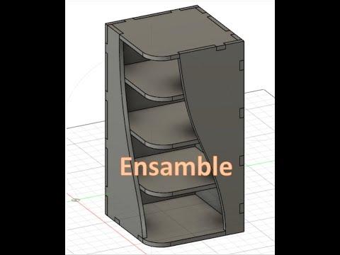 Ensamble - Repostero / Fusion 360