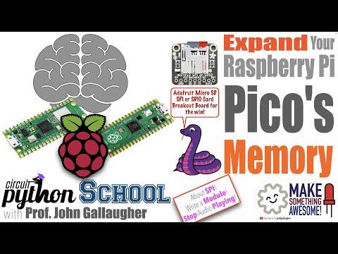 Expand Your Raspberry Pi Pico's Memory by Adding a microSD Card Reader! Plus SPI &amp; Module Creation.