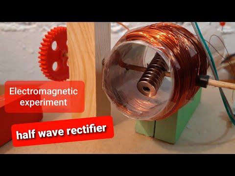 Experiment #2: half wave rectifier