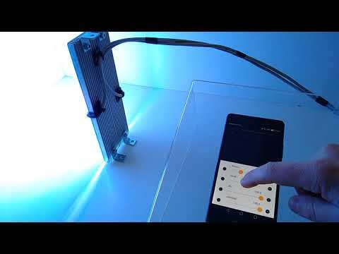 Experimental Bluetooth RGB Lamp Test