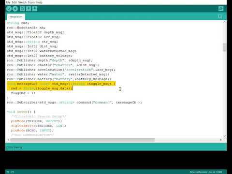 Explication code int&amp;eacute;gration arduino (Step 9)