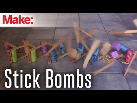 Exploding Kinetic Art, aka Stick Bombs