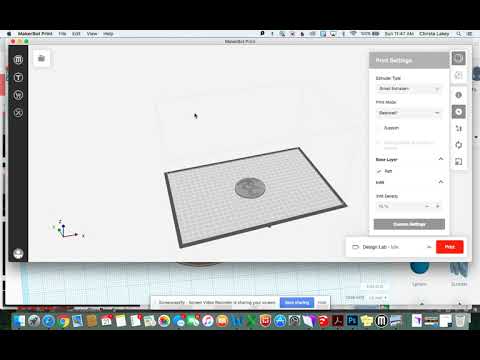 Exporting Tinkercad File to .STL to be printed on 3D printer