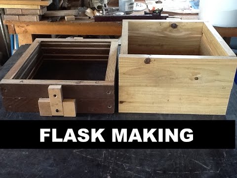 FLASK MAKING FOR SAND CASTING - SIMPLE DIY - MSFN