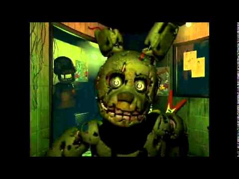 FNAF 3 Spring Trap jumpscare