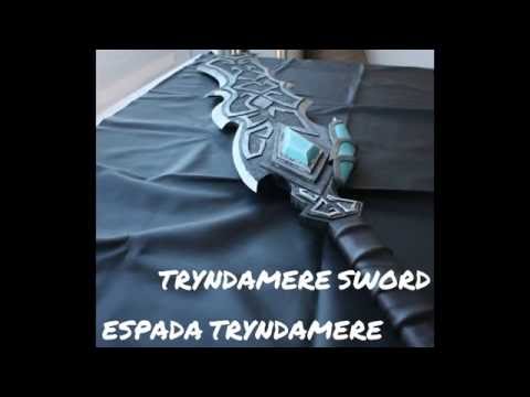 FRIKOLAJE: Espada de Tryndamere (Proceso de pintura)