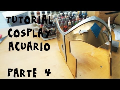 FRIKOLAJE: Tutorial Cosplay Saint Seiya pecho y falda de Acuario