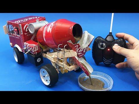 FULL Video...!!!How to make RC Concrete Mixer Truck.