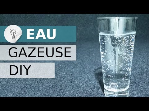 Fabriquer de l'eau gazeuse DIY, eau gazeuse avec du vinaigre, Sodastream DIY