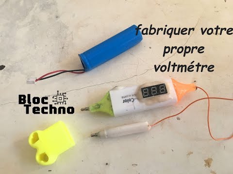 Fabriquer votre propre voltm&amp;eacute;tre