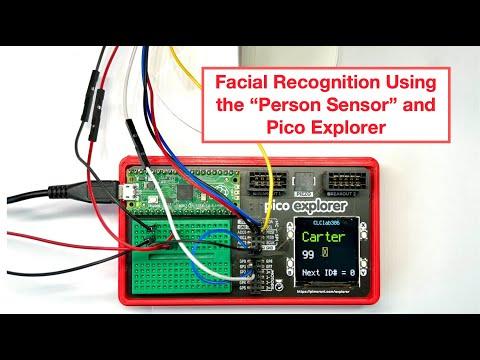 Facial Recognition Using the Person Sensor and Pico Explorer