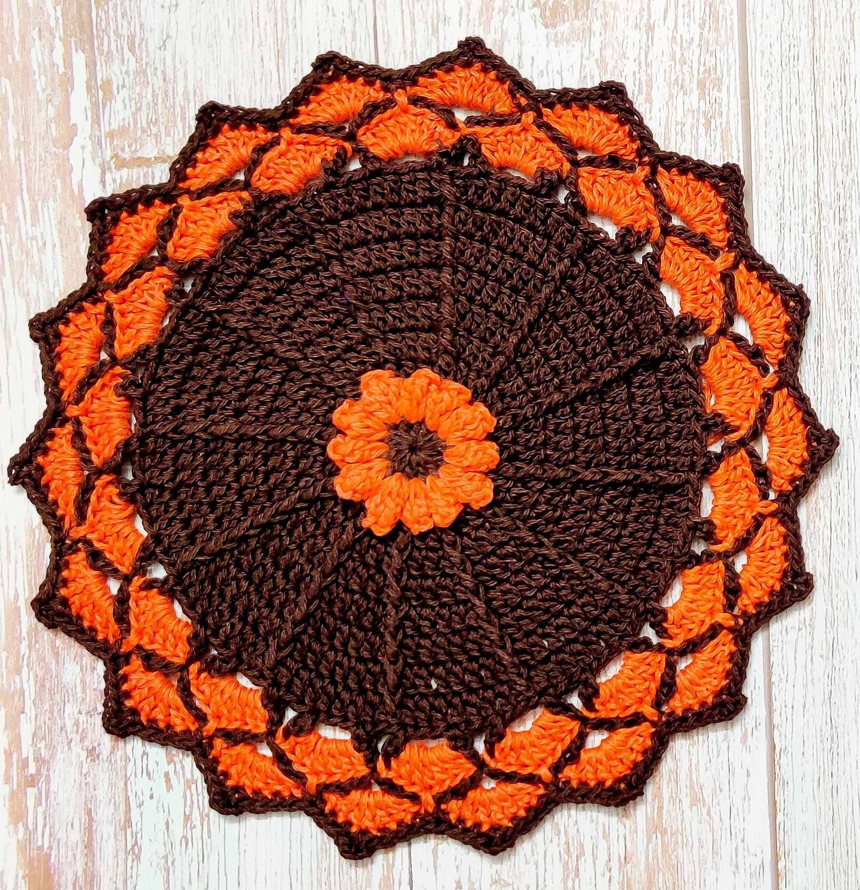 Fall Decor Autumn Crochet Placemat.jpg