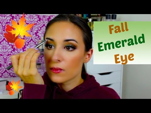 Fall Emerald Green Eye Tutorial | Full Face