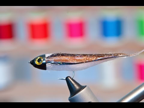 Fat Head Minnow - UNDERWATER Footage! - Made with a new material &amp;quot;Arctic Wind&amp;quot; from FTD