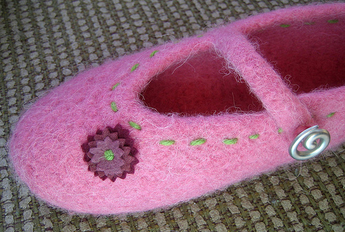 Felt Ballerina Slipper