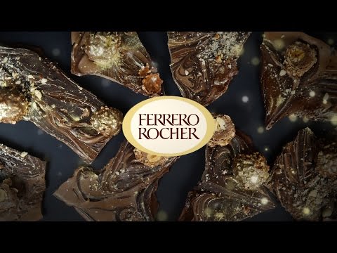 Ferrero Rocher Chocolate Bark (Chocolate Hazelnut / Nutella) - Treat Factory