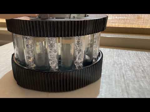 Ferrofluid Display Close-up