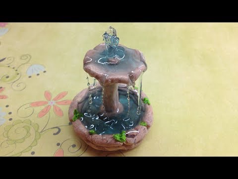 Fimo/Polymer clay Tutorial- Fountain/Fonte