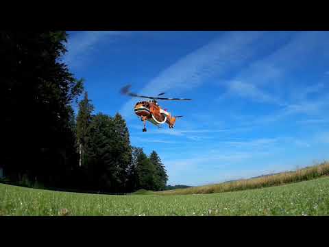 Fire Fighting RC Helicopter Skycrane S64-F