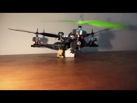 Fireball Shooting Tricopter: YAW mechanism demonstration